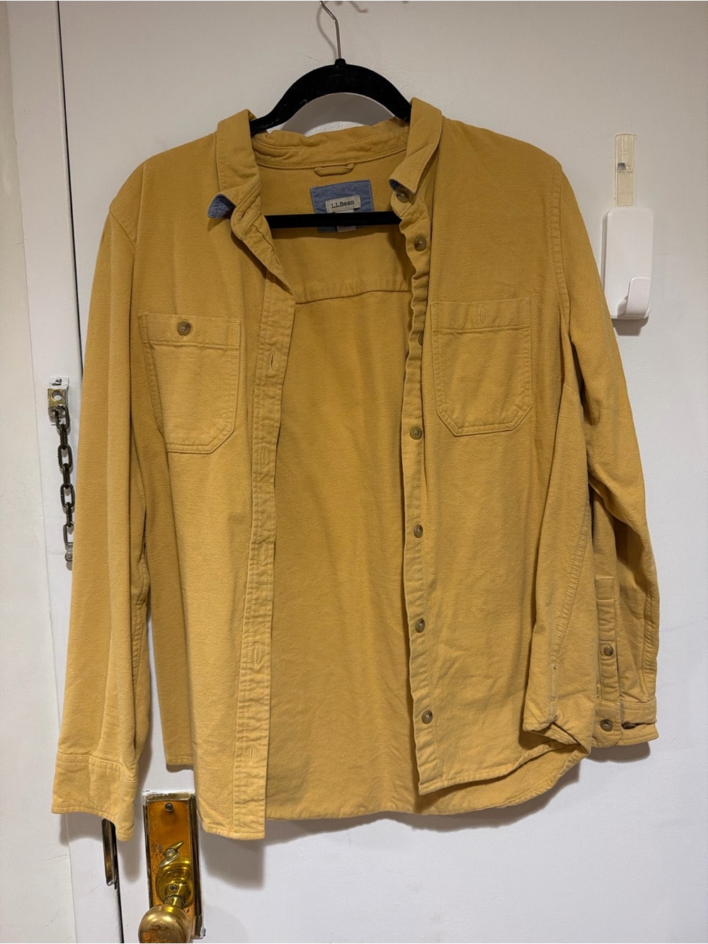 L.L. Bean Mustard Shirt Jacket